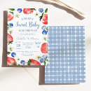 Recherche de blueberry baby shower invitations Fraise