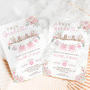 Recherche de pastel pink baby shower fille invitations C'est une fille