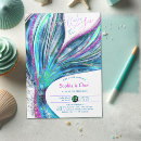 Recherche de mermaid tail invitations Aquarelle