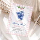 Recherche de blueberry invitations En vichy