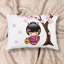 Recherche de geisha japonais coussins Kimono
