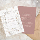 Recherche de elegant modern floral bridal shower invitations Rose pâle