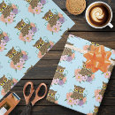 Recherche de fleurs pastel papier cadeau Pêche