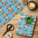 Recherche de chouette papier cadeau Drôle