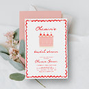 Recherche de cake bridal shower invitations Moderne
