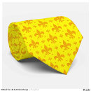 Recherche de lis jaune cravates Motif