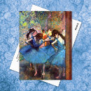 Recherche de danseurs bleus cartes postales Ballet