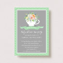 Recherche de tea shower invitations Pour tous
