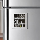 Recherche de infirmière drôle magnets Humour
