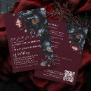 Recherche de sombre invitations Gothique