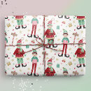 Recherche de elfes papier cadeau Pour enfants