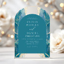 Recherche de bleu turquoise mariage invitations De élégante
