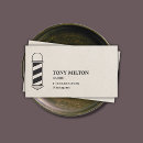 Recherche de barber pole cartes visite Coiffeuse