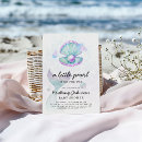 Recherche de little mermaid invitations Queue de mermaid