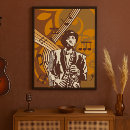 Recherche de style jazz posters Musicien
