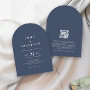 Recherche de marine mariage invitations Moderne