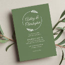 Recherche de camouflage vert invitations Élégant