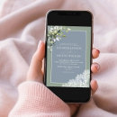 Recherche de dusty blue eucalyptus mariage invitations Bleu poussiéreux