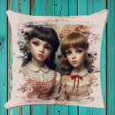 Recherche de poupée coussins Jeune fille