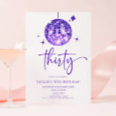 Recherche de sur 30 ans invitations Minimaliste