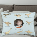 Recherche de dinosaure bleu coussins Pour enfants