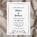 Recherche de cygne mariage invitations Simple
