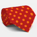 Recherche de pois rouge cravates Orange