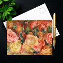 Recherche de composition florale cartes postales Rose