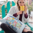 Recherche de bleu piscine coussins Fête du pool