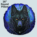 Recherche de chien loup coussins Bleu