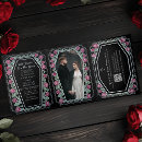 Recherche de cercueil invitations Vintage