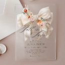 Recherche de fleuri carrées invitations Baby