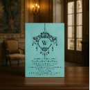 Recherche de chandelier mariage invitations Vintage