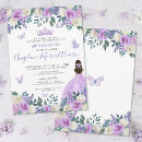 Recherche de papillon pourpre invitations Latina espagnole mexicaine