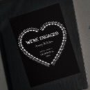 Recherche de gothique fiançailles invitations Foncé