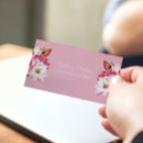 Recherche de magnolias roses cartes visite Chic