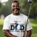 Recherche de habillement drôle de golf tshirts Fête des pères