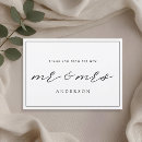 Recherche de nouveau mariage vœux cartes De remerciement