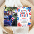 Recherche de tout américain invitations Rouge blanc et bleu