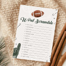 Recherche de baby shower word scramble Vert