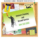 Recherche de peinture commerciale cartes visite Customer