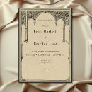 Recherche de vintage mariage invitations Baroque