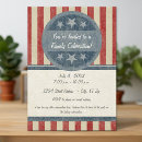 Recherche de thé américain invitations Patriotique