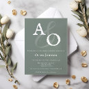 Recherche de monogram bridal shower invitations Pour tous
