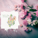 Recherche de fleurs peintes serviettes Aquarelle