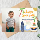 Recherche de surf vintage invitations Fête d'anniversaire