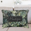 Recherche de forêt tropicale coussins Aquarelle