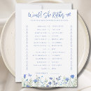 Recherche de bridal shower games Floral