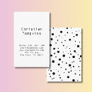 Recherche de points standard cartes visite Blanc