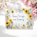 Recherche de soleil jaune cartes postales Pour tous